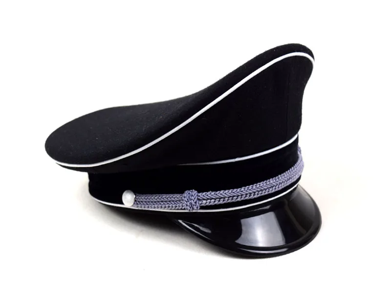 Replica WWII German M32 Elite Officer Wool Hat Cap Black | Спорт и развлечения