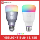 Цветная лампа Yeelight 1S 1SE E27, умное приложение, Wi-Fi, дистанционное управление, умный светодиодный светильник, лампа для измерения температуры для xiaomi mijia MI home