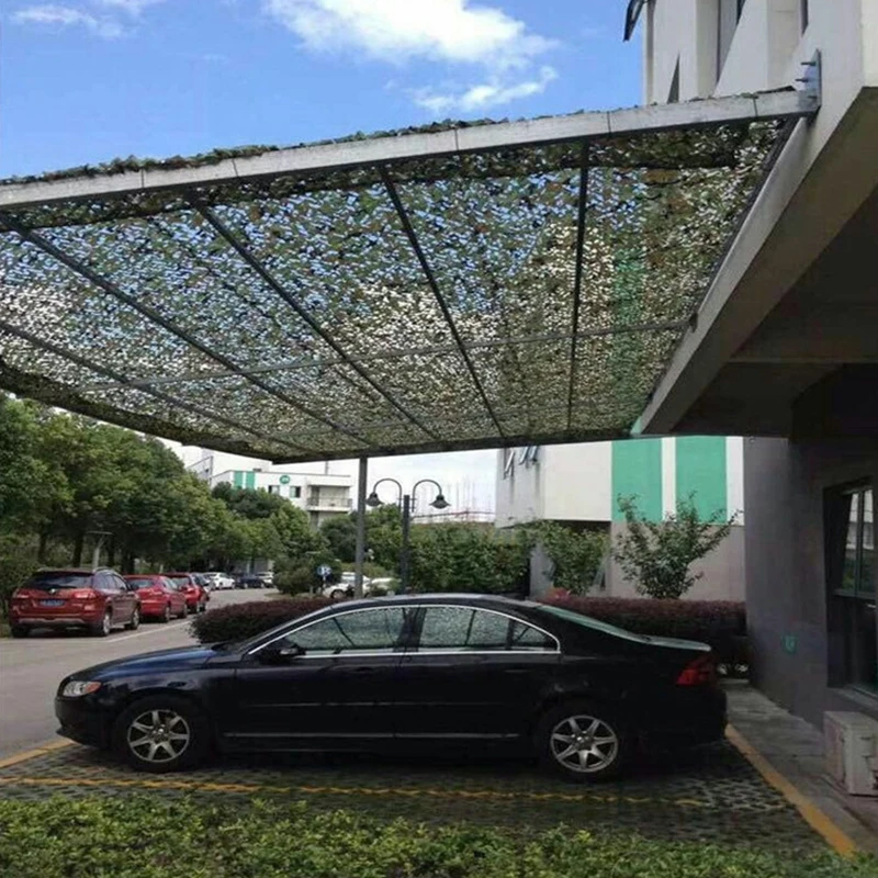 

3*3M Reinforced Camouflage Net Home Garden Supplies Car Covers Outdoor Awnings150D Polyester Car Garage Decoration Camping Tent
