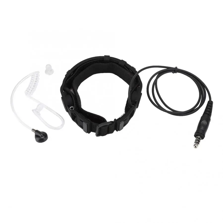 Z033 FG для Element/Z Tactical PTT Throat Mic наушники с ABS + нейлоновый шейный ободок|Запчасти и