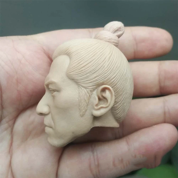 Масштаб 1/6 Неокрашенная голова старинного солдата для 12 дюймов экшн-фигурки
