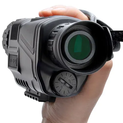 

PDDHKK 5MP Night Vision Digital Monocular 5x40 200m Viewing Range 850nm Infrared Illuminator Hunting Game Rechargeable Battery