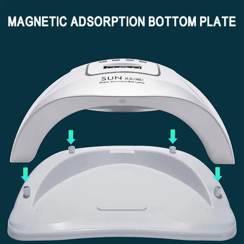 

SUN X5 MAX 120W Nail 45 UV LED Dual Nail Gel Dryer Polish Machine Professional Phototherapy Manicure Lamp