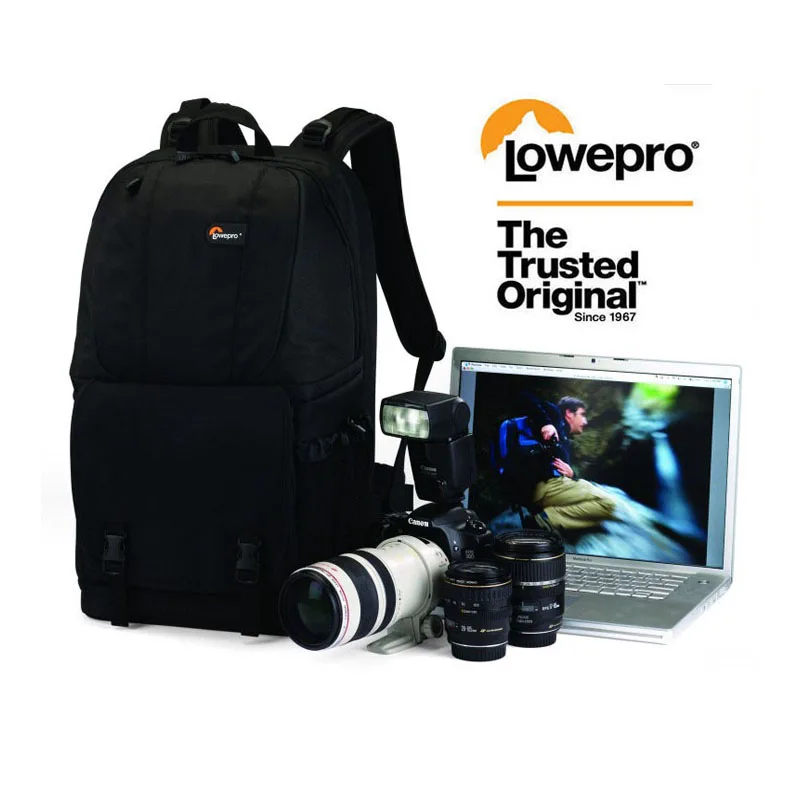 

Original new Fastpack 350 aw FP350 SLR Digital Camera Shoulder Bag 17 inch laptop with all weather Rain cover
