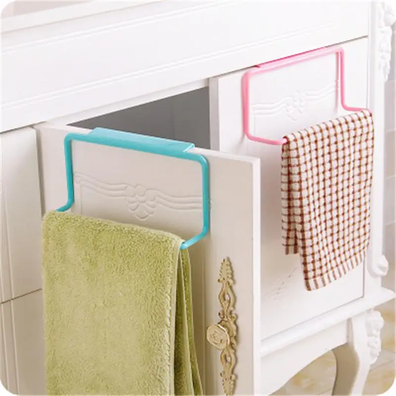 

Kitchen Cabinet Door Back Hook Towels Clothes Kitchen Bathroom Accesories Storage Hanger Hook Back Door Hanging Holder