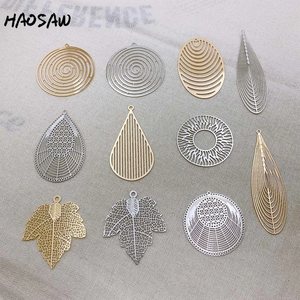 HAOSAW выберите 6 шт./лот аксессуары для ювелирных изделий/амулеты/медные