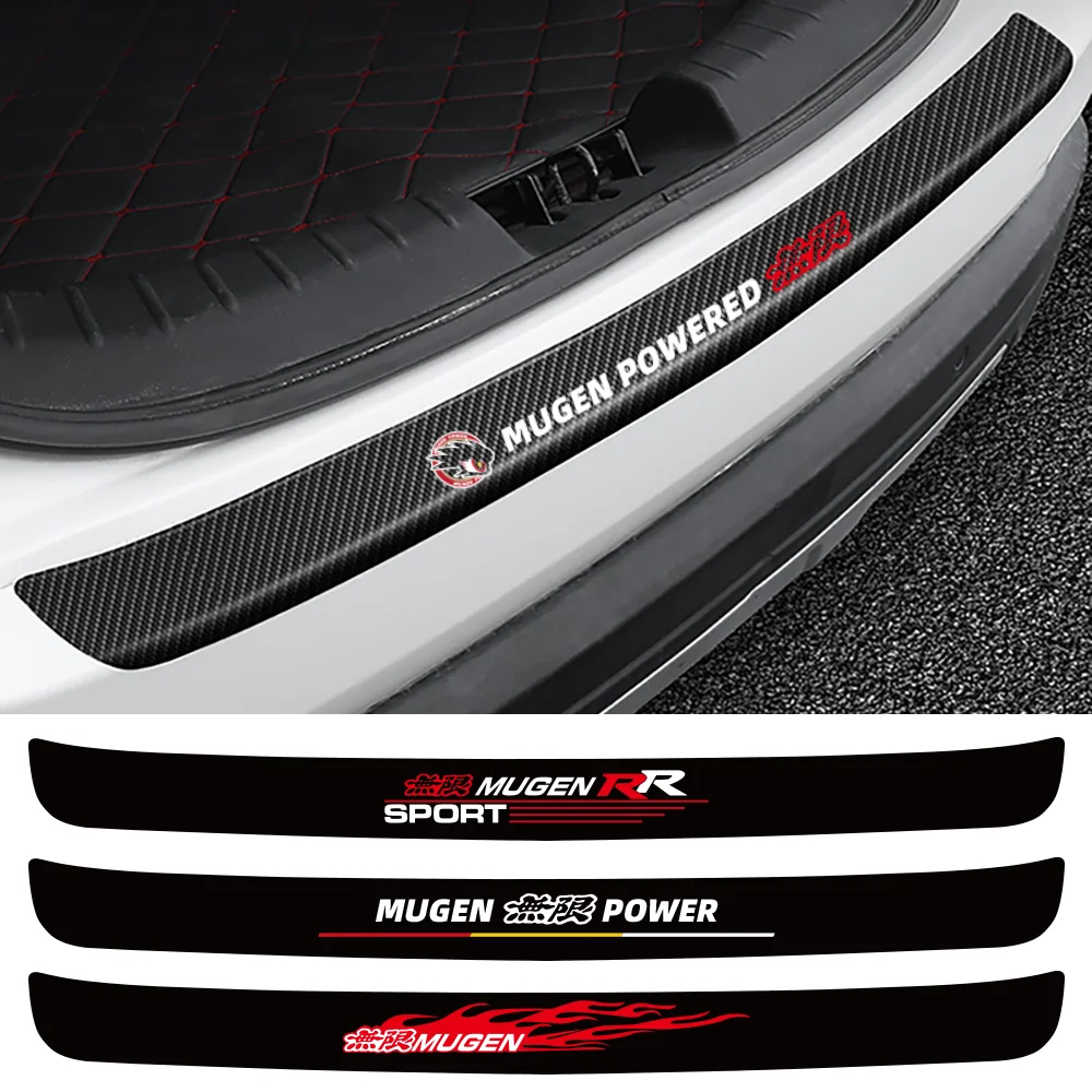 Для Honda Mugen RR Civic TypeR CR-V Fit VTEC City INSPIRE для двери БАГАЖНИКА АВТОМОБИЛЯ Sill наклейки