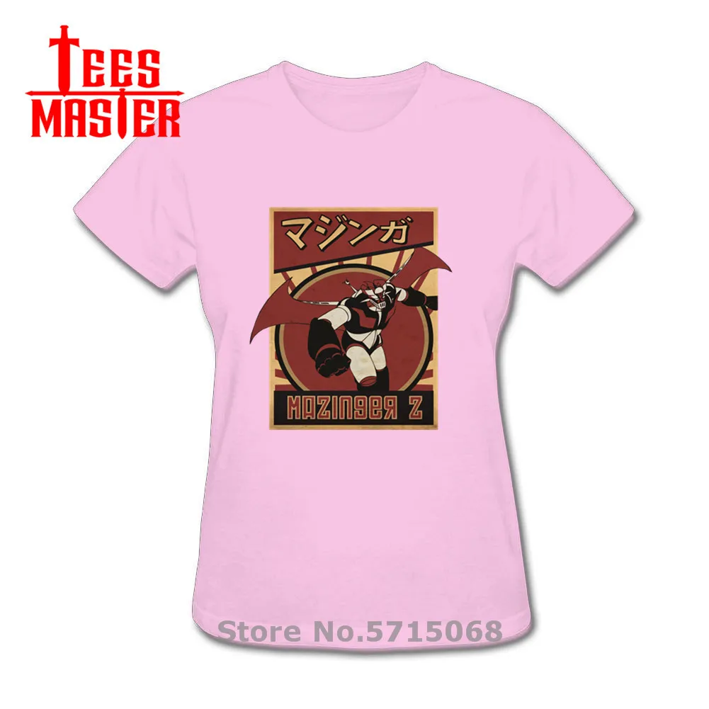 Новая футболка с принтом художественной литературы футболки женская Robo grenaver Mazinga