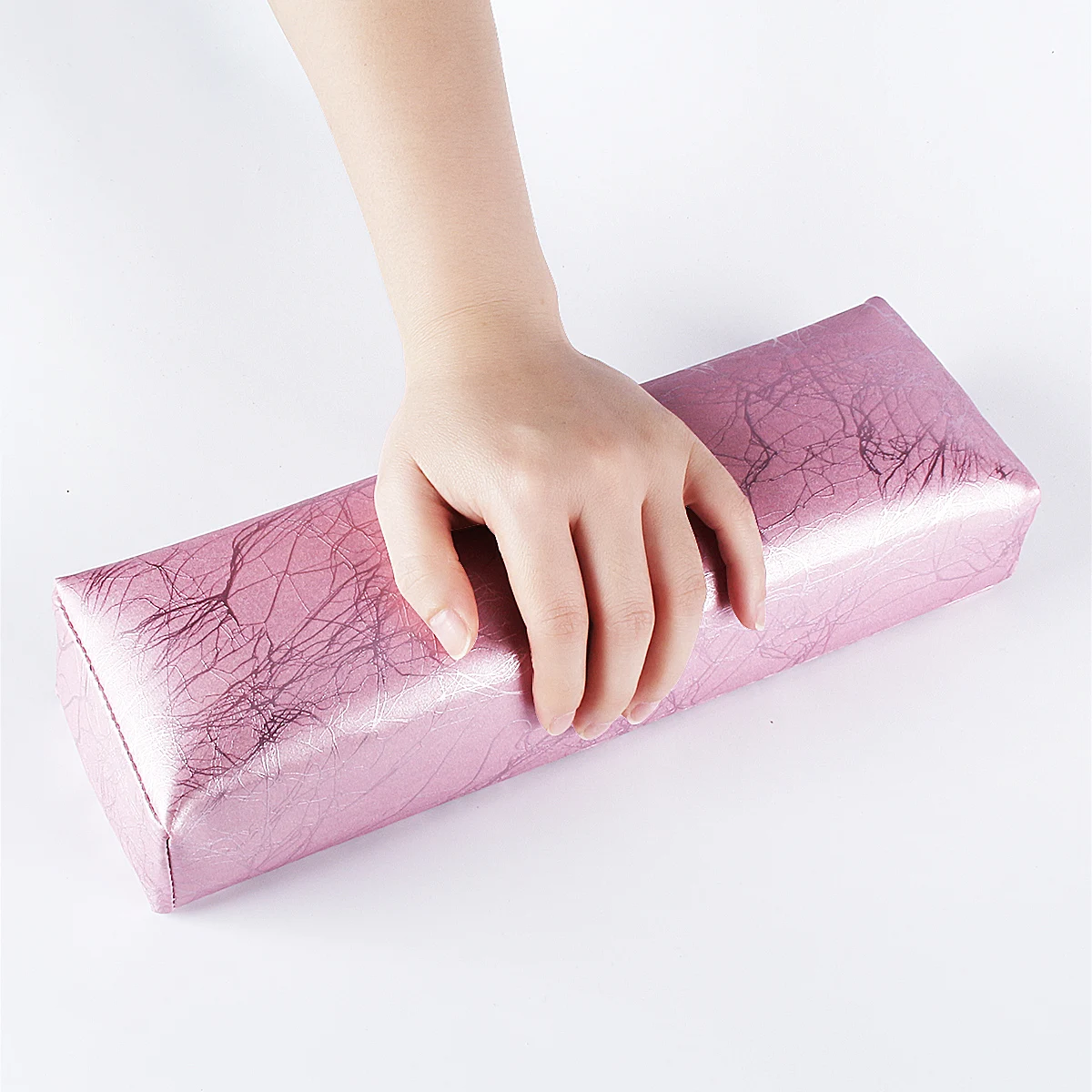 Кожаная подставка для рук инструмент дизайна ногтей салон моющаяся Подушка