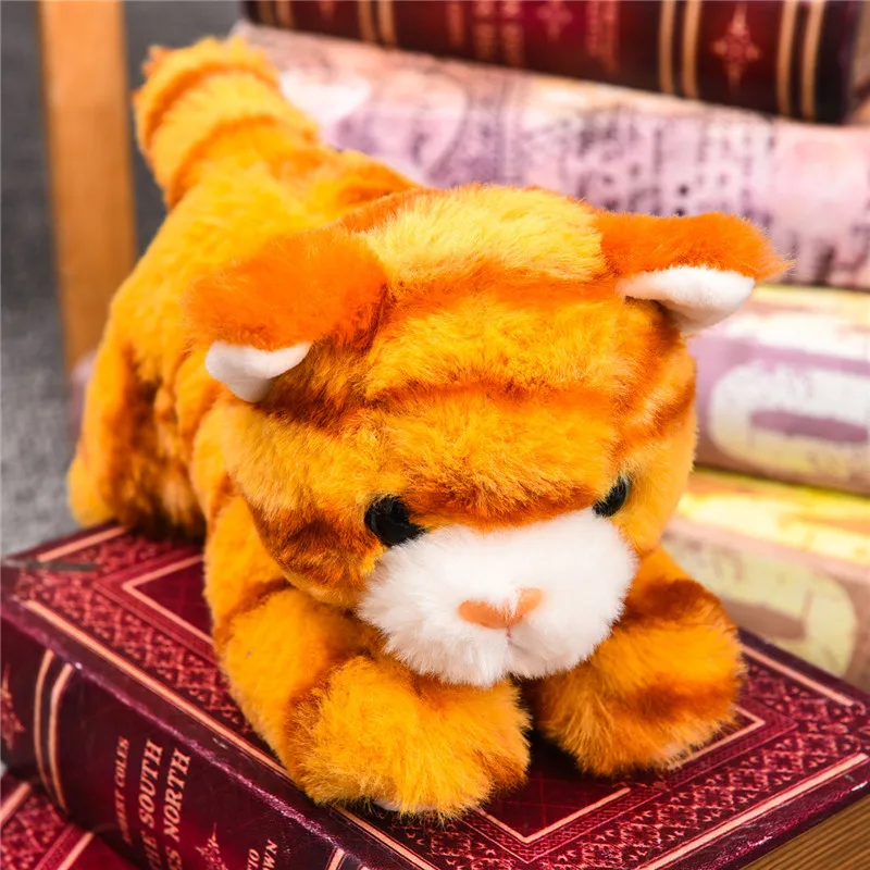 20cm Cute Tiger Dog Cartoon Animal Rabbit Fur Material Husky Baby Bedroom Doll Kid Toy | Игрушки и хобби