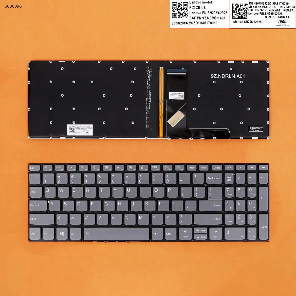 

US QWERTY New For Lenovo Ideapad v330-15isk v330-15ikb 330s-15ikb v130-15igm v130-15ikb Laptop Keyboard with Backlit NO Frame
