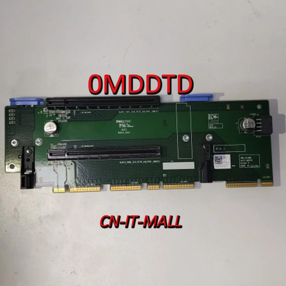 

Pulled 0MDDTD MDDTD 2*16 GPU Riser 1 Board for R740 R740XD