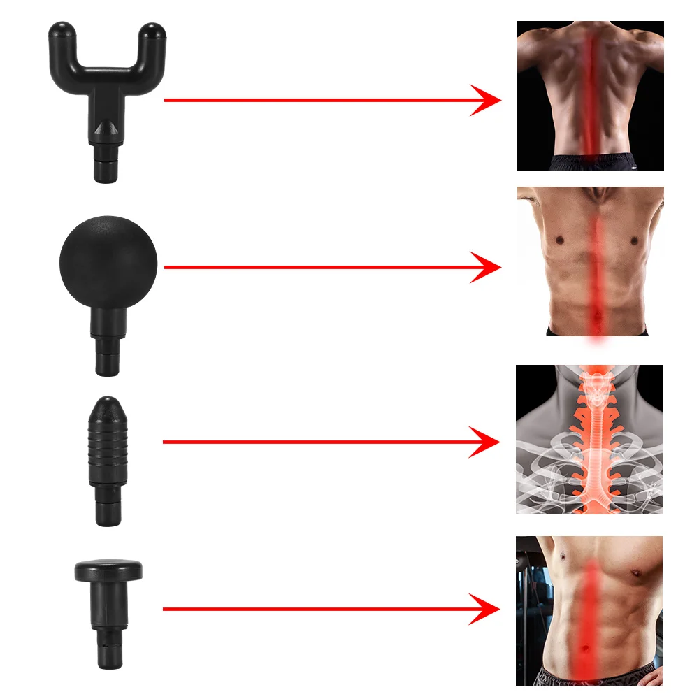 

Deep Tissue Percussion Muscle Massager Shoulder Back Neck Electric Body Relaxation Slimming Shaping Pain Relief Fascia Gun