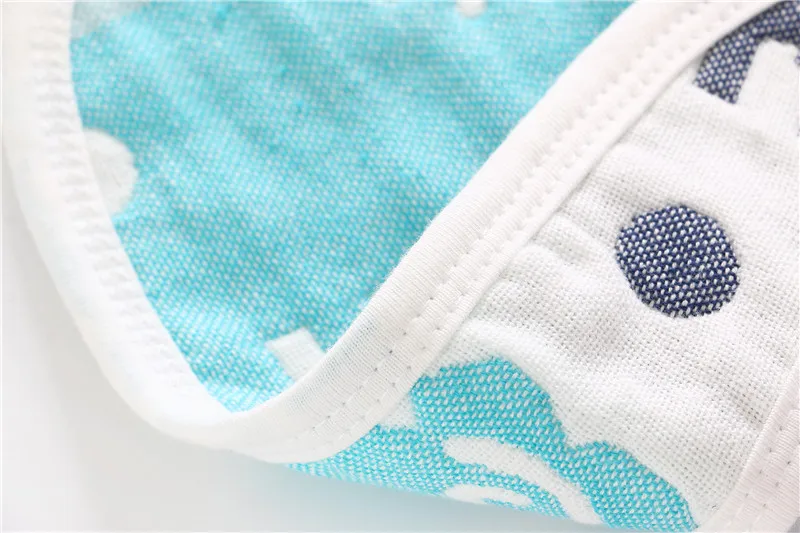 1 шт. заводская цена новые 6-слойные детские нагрудники двусторонний хлопковый