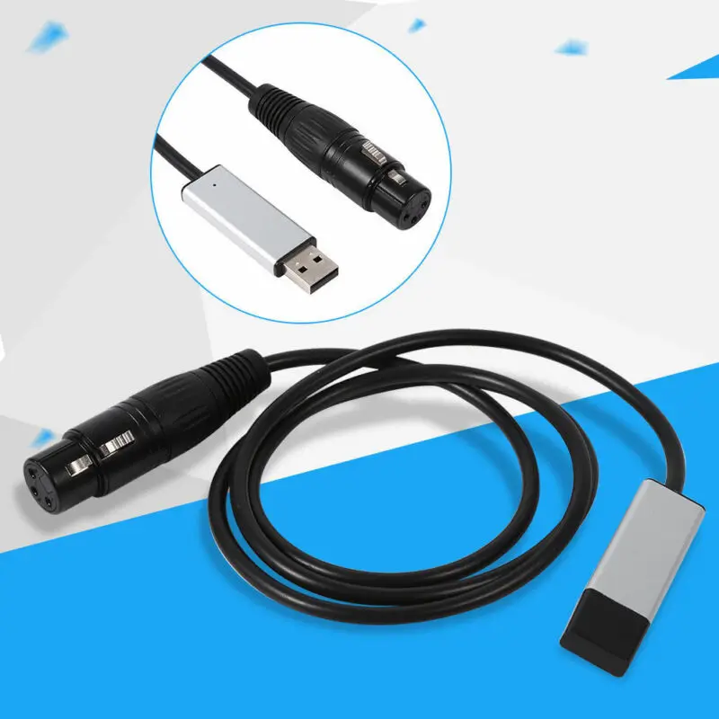USB адаптер PYMH для DMX 512 компьютерный светодиодный контроллер сценического
