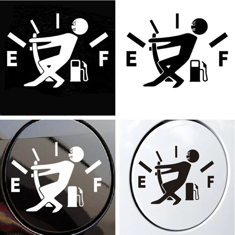 Car Styling High Gas Consumption Decal Fuel Gage Empty Stickers for Volkswagen VW Jetta MK5 MK6 Polo Scirocco Lavida Eos Bora | Автомобили