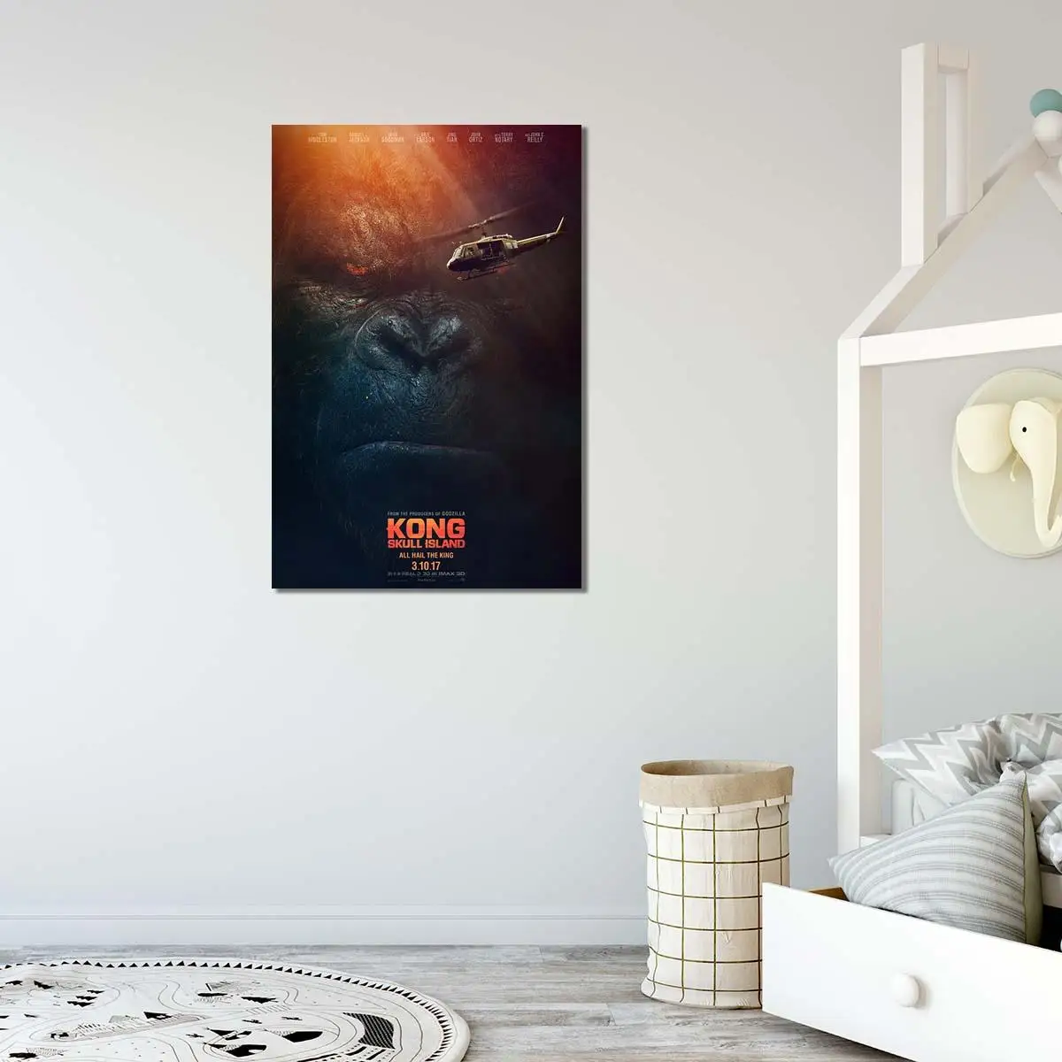 Koop Schedel Eiland Movie Poster Verf Op Canvas Schilderijen Home Decor Voor Woonkamer Decoratie Moderne Kunst Mode Foto Wall Art 1T