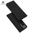 Чехол-книжка DUX DUCIS для Xiaomi Redmi Note 10, 6,43 дюйма, кожаный, магнитный