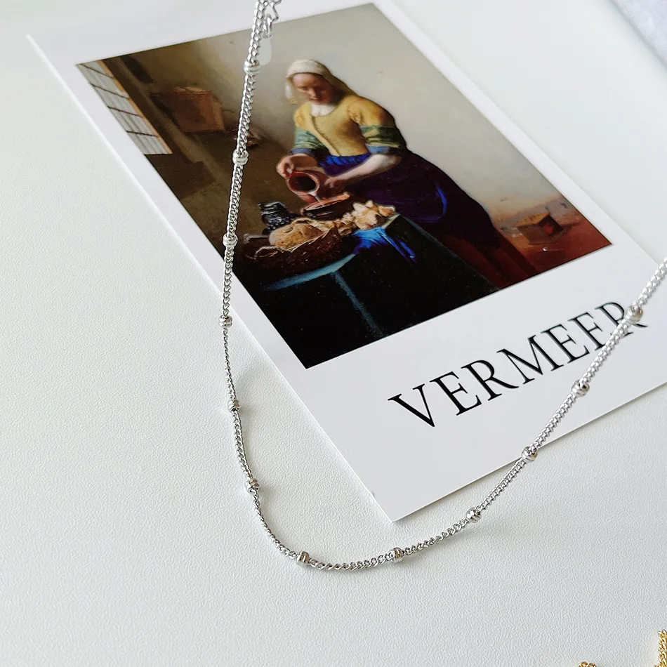 Женское Ожерелье темпераментная простая и модная подвеска ожерелье до ключиц