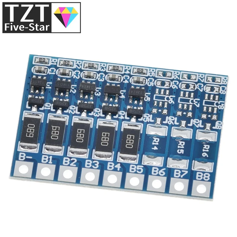 TZT 5S 4 2 v li-ion балансировочная плата 18650 21V для полной зарядки аккумулятора |