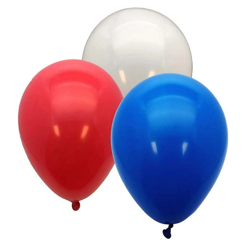 

60 Pack Red White and Blue Balloons 12 Inch Latex Party Balloons Perfect Party Birthday Decoration for All Occasions