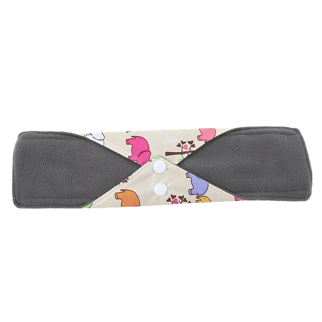 

12x 11.8" Sanitary Pad Reusable Cloth Menstrual Pads Panty Liners Mama Cloth