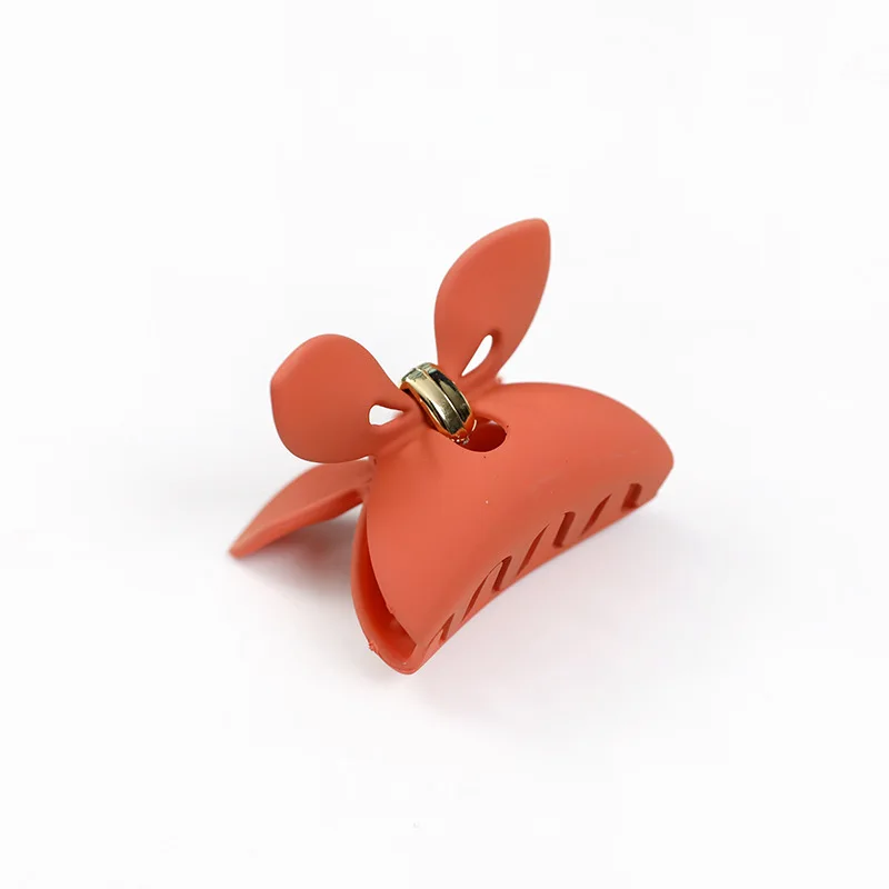

New Rabbit ears Hair Claw Acrylic Scrub texture Hair Claws Korean version Claw Hair accessories Women temperament headdress