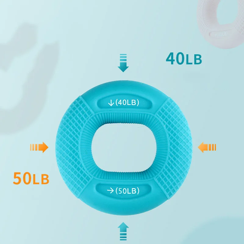 

Silicone Grip Ring Finger Strength Device Finger Rehabilitation Exercise Carpal Expander Finger Forearm Trainer Pow Exercise