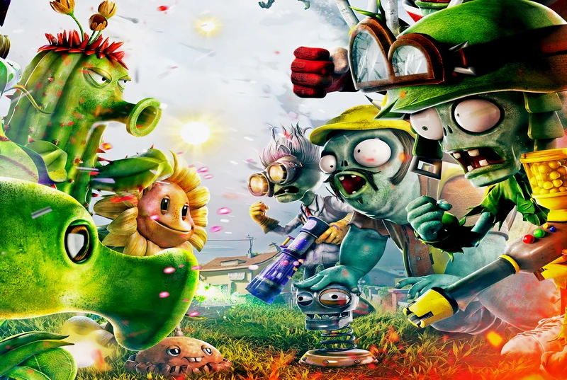 

Plants vs zombies Wooden jigsaw puzzle 1000 pieces kids educational toys puzzles for kids Creative stress relief toys