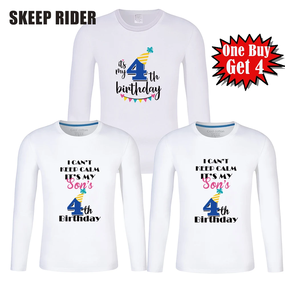 Одинаковые рубашки для всей семьи мамы папы и детей детская белая футболка