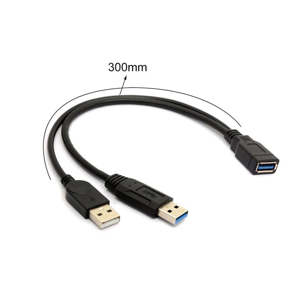 Сплиттер-удлинитель внешний 30 см USB 3 0 2 5 дюйма | Компьютеры и офис
