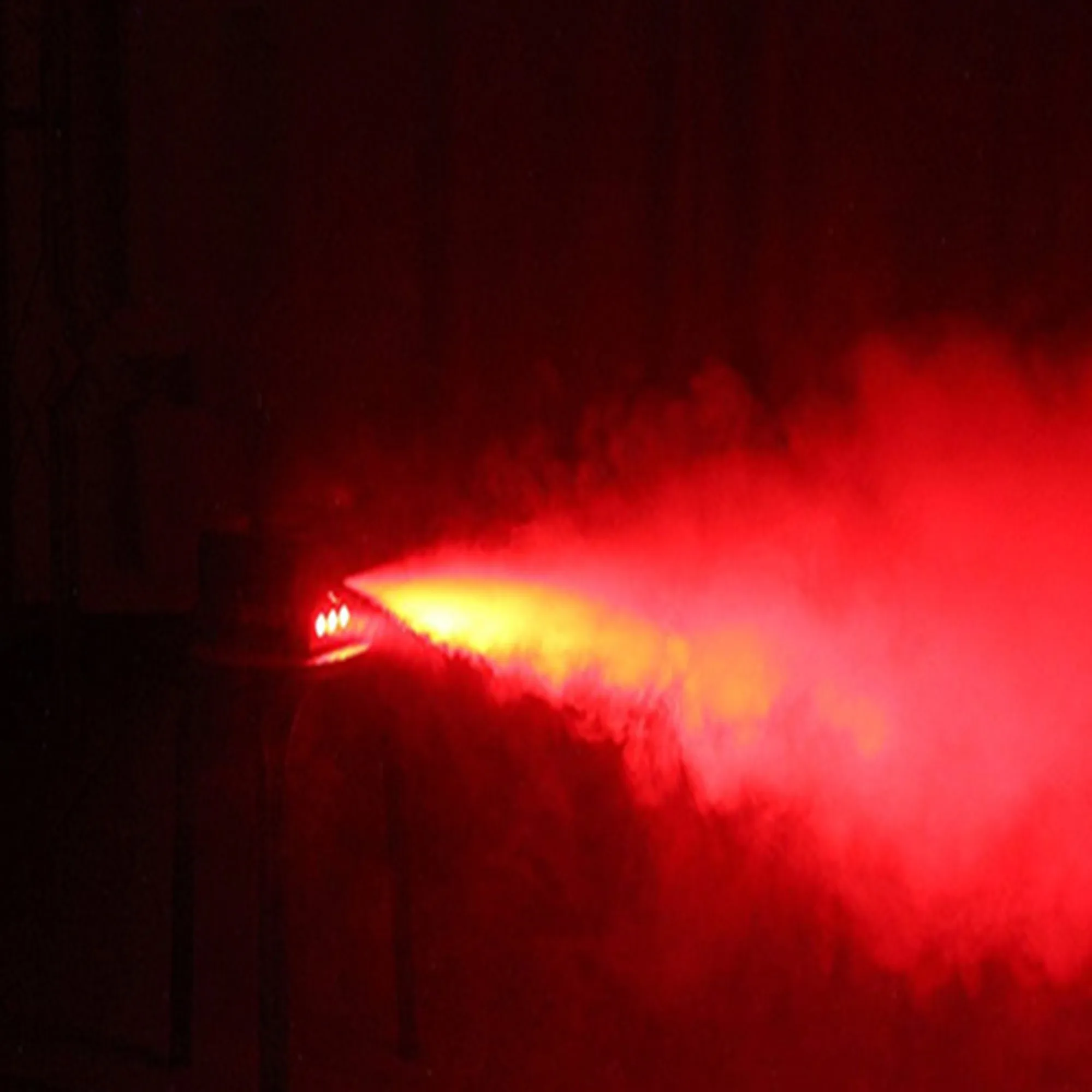 

fast shipping disco colorful smoke machine mini LED remote fogger ejector dj Christmas party stage light fog machine