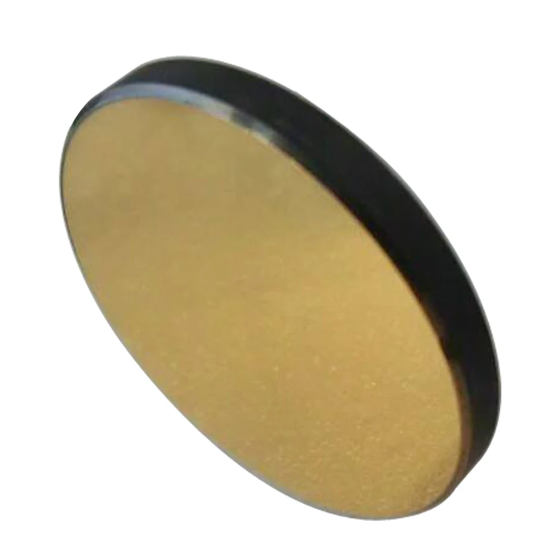 Si reflecting mirror diameter 20mm thickness 3mm with golden coating for CO2 laser | Woodworking Machinery Parts