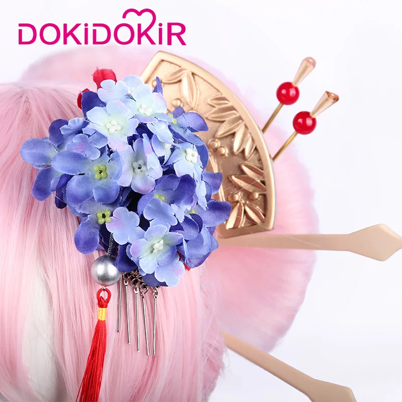 DokiDoki-R Honkai Impact Yae Sakura Косплей Цветущий Maiko костюм женский Kinmono Honkai Impact 3 Косплей Костюм Хэллоуин