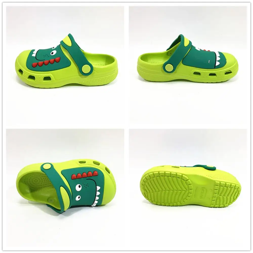 Летние пляжные тапочки KINE PANDA для малышей детские сабо сандалии мальчиков и