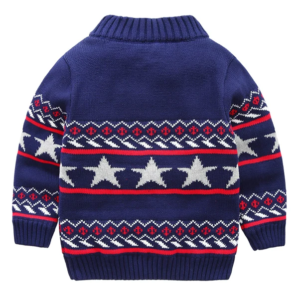 

Children's cotton sweater thick boys sweater