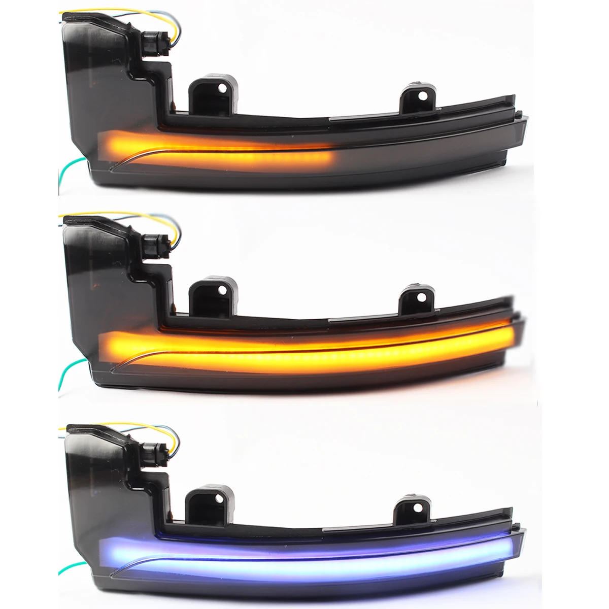 

Dynamic LED Door Turn Signal Light Mirror Indicator Lamp Blinker For Land Rover Discovery 4 / LR4 L462 Range Rover Sport L494