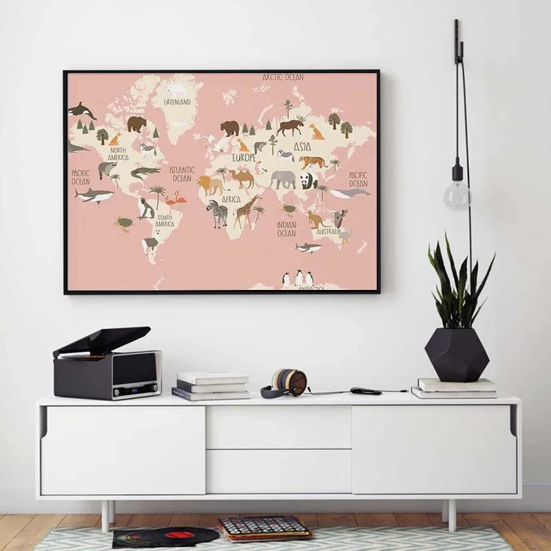 Картина маслом на холсте с изображением животных | Дом и сад