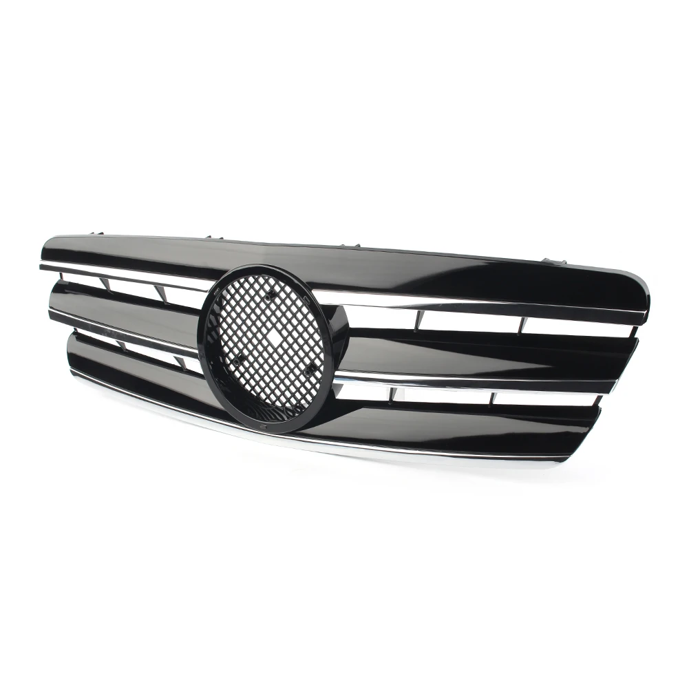 W203 Передняя решетка автомобиля верхняя для Mercedes Benz c класс C280 C320 C240 C200 2000 2001 2002 2003