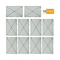 10pcs grid plant wall frames plastic frame for flowers wall arches backdrop diy decor fences panel wall display