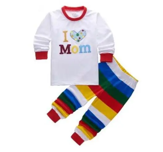 Пижама детская хлопковая с длинным рукавом на возраст 2 8 лет|Комплекты пижам| |