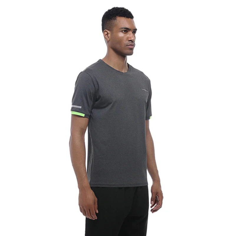 Спортивная рубашка для мужчин одежда фитнеса Мужская футболка с коротким