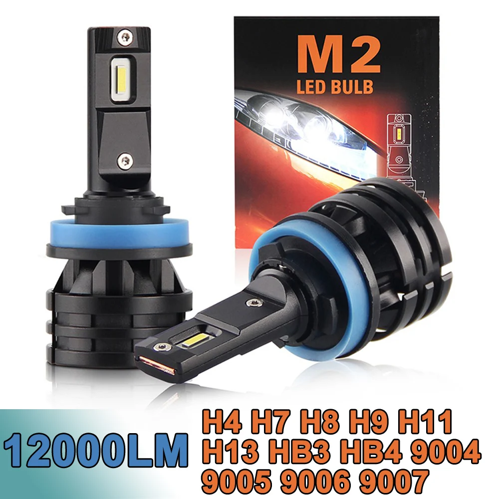 1 пара H4 H7 H13 Led Canbus H8 H9 H11 HB3 9005 HB4 9006 светодиодный головной светильник s мини 110 Вт