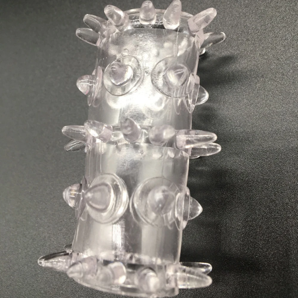 Втулка для пениса мужчин секс-игрушки многоразовые шипованные презервативы