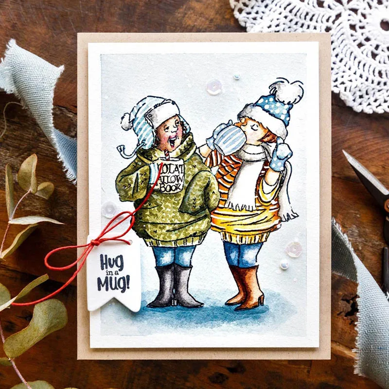 

Furniture Mug Matel Cutting Die &Macthing Stamps For Scrapbooking Craft Embossing Stencil Die Cut Card Making