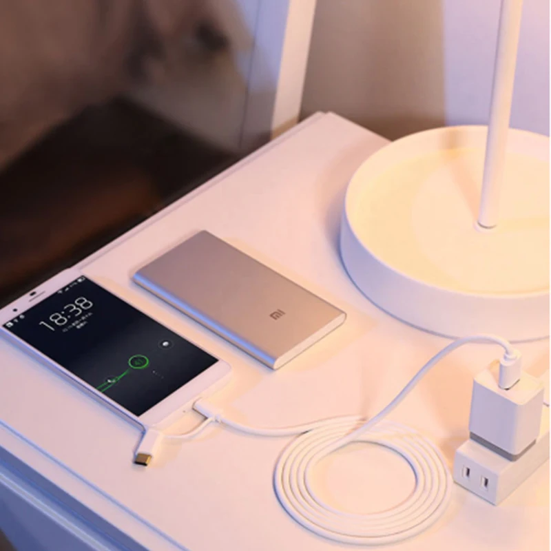 Многофункциональный кабель Xiaomi 1 м 2 А в с Micro USB на Type C для быстрой зарядки и