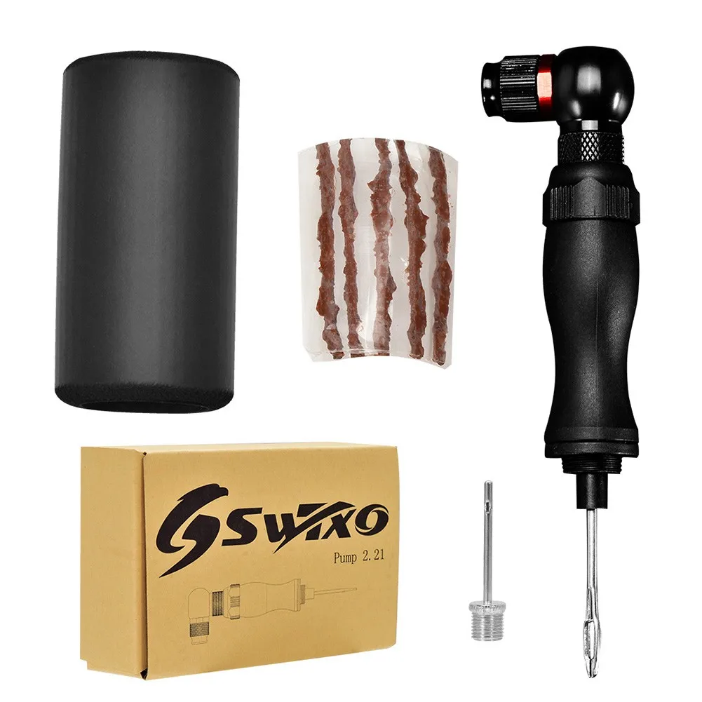 

Bicycle Air Pump Nozzle Portable CO2 Gas Nozzle Aluminum Alloy Electric Bicycle Tubeless Tire Repair Tool