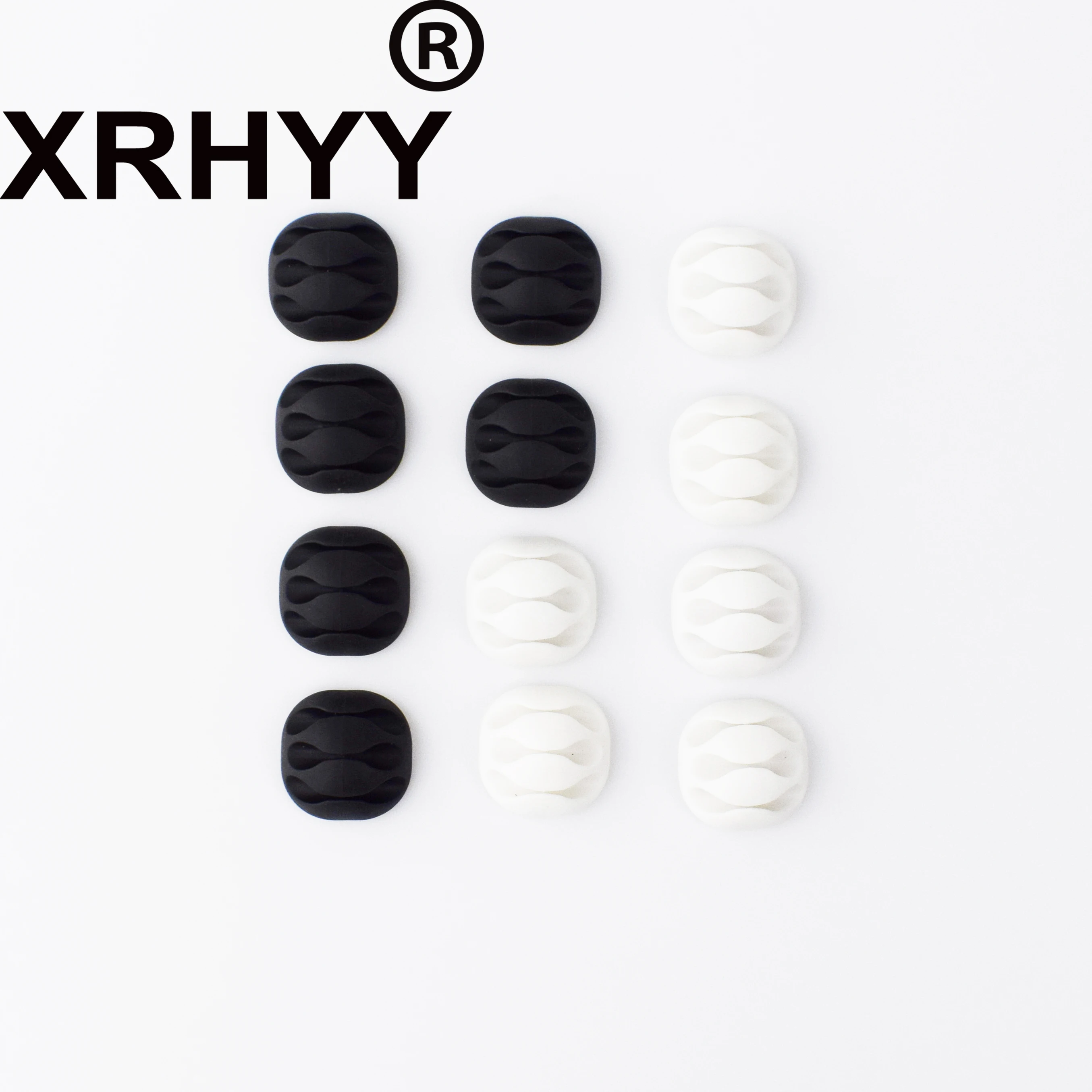 12 шт. 3 канальные зажимы для кабелей система управления и решение органайзера