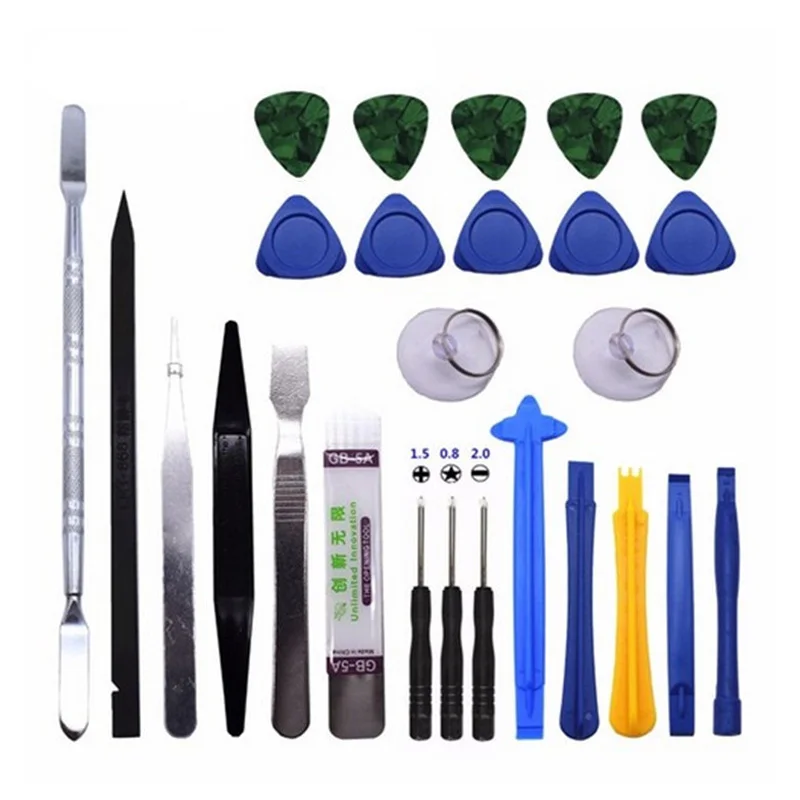 26 в 1 Набор отверток для ремонта мобильного телефона набор инструментов Spudger