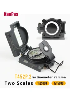 Новый военный компас Kanpas, оптический Компасинклинометр, профессиональный Компас для пеших прогулок, кемпинга, улицы